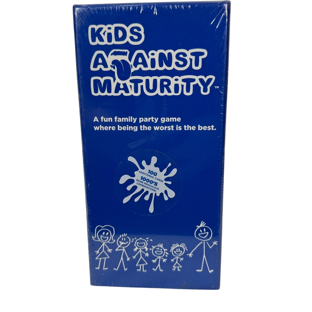 Kids Against Maturity Card Game Family Party Game 600 Cards New Sealed